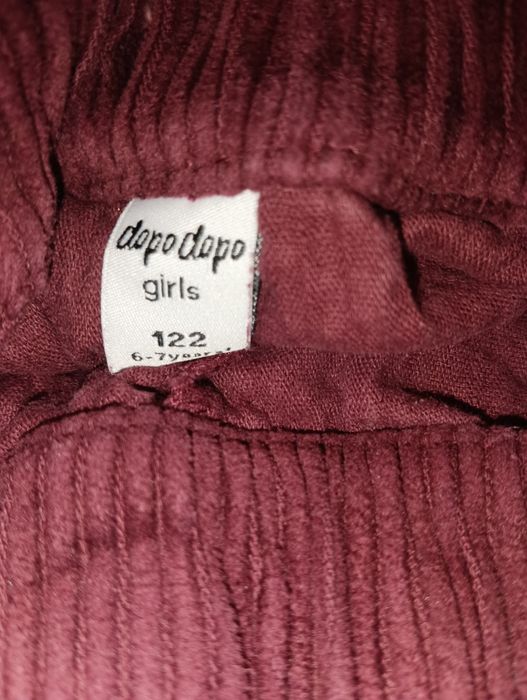 Вельветові штани на резинці