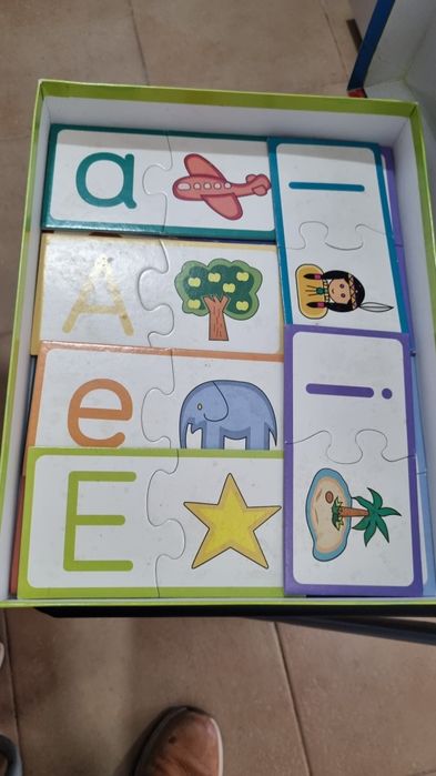 Jogo letras e números