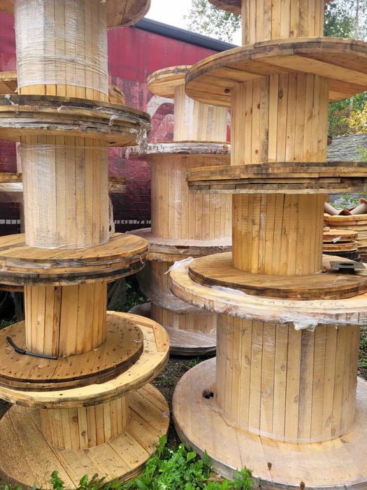 Bęben drewniany po kablach, szpula drewniana, bębny, szpule