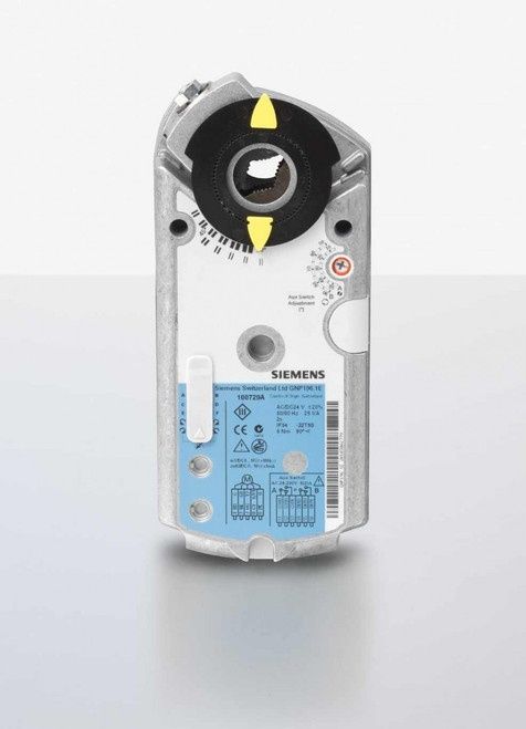 Клапан с электроприводом воздушной заслонки Siemens GRA326.1E/T12