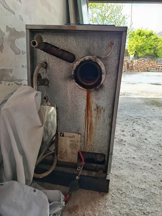 Caldeira a gasóleo aquecimento central com depósito