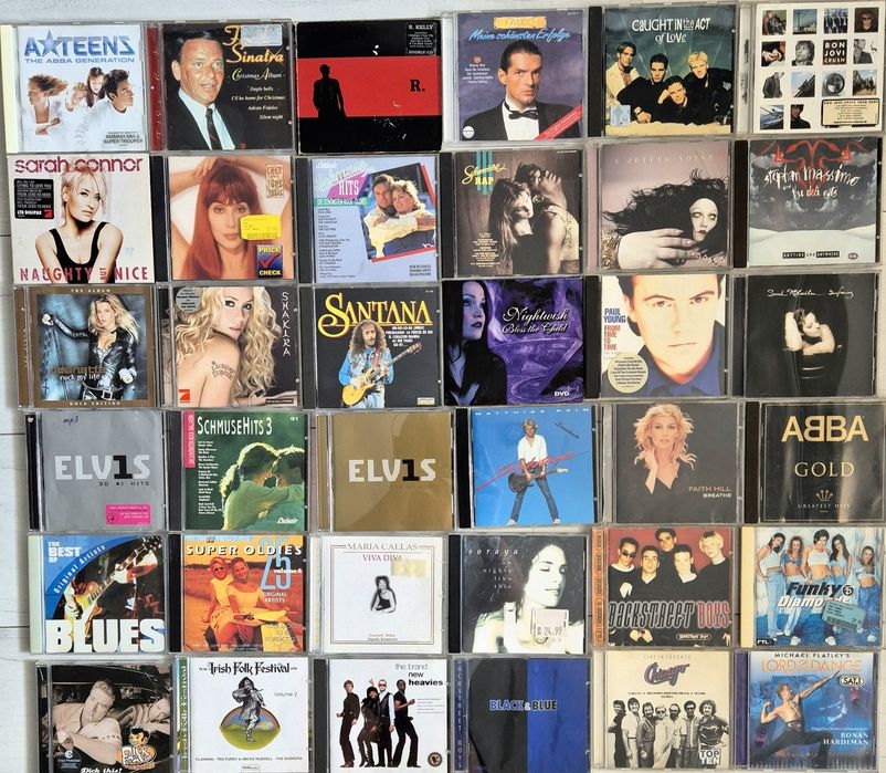 Sprzedam płyty CD, albumy na sztuki