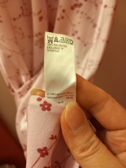 elegancka koszulka nocna długa UK 16 Marks and Spencer
XXL / 44 / 16