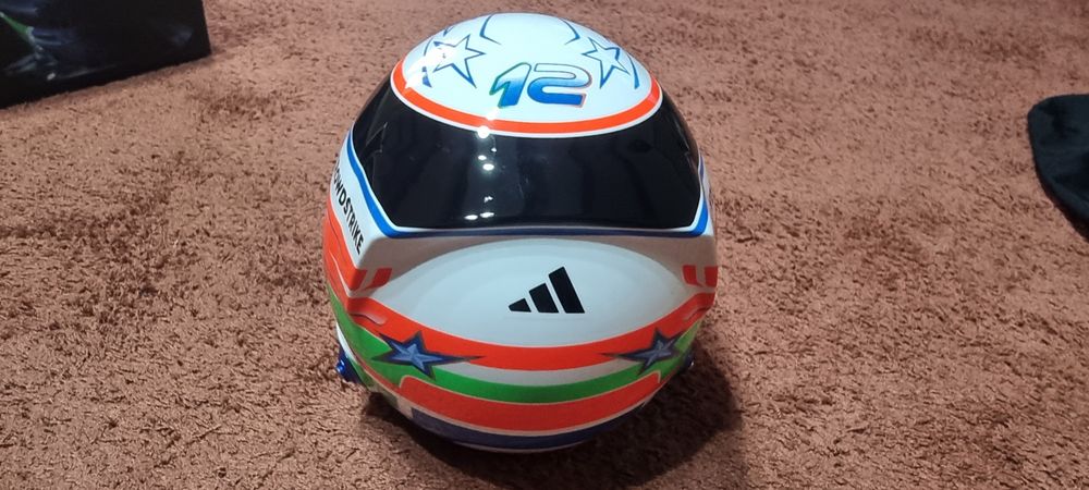 Capacete Bell 1/2 Kimi Antonelli como novo