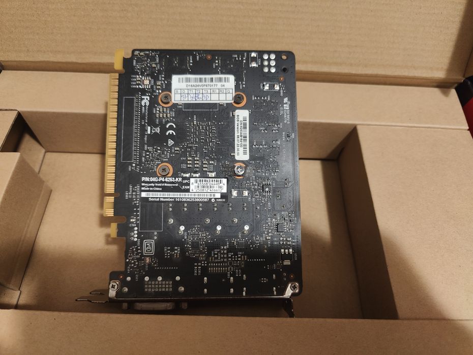 Karta graficzna EVGA GEFORCE GTX 1050Ti  SC