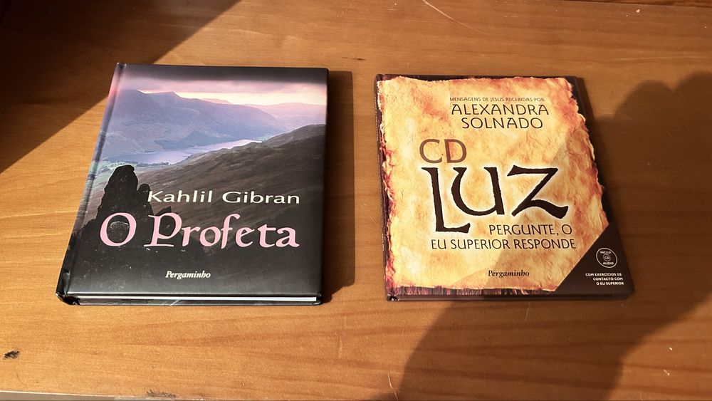 Lote Espiritualidade: O Profeta (Gibran) + CD Luz (Alexandra Solnado)