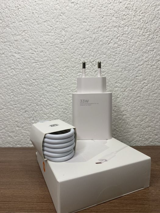 Турбо зарядка Xiaomi 33W блок + кабель, комплект зарядное сяомі сяоми
