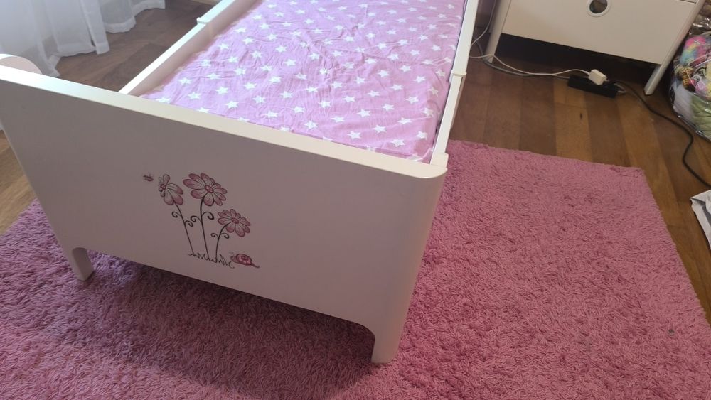 Cama e colchão extensível