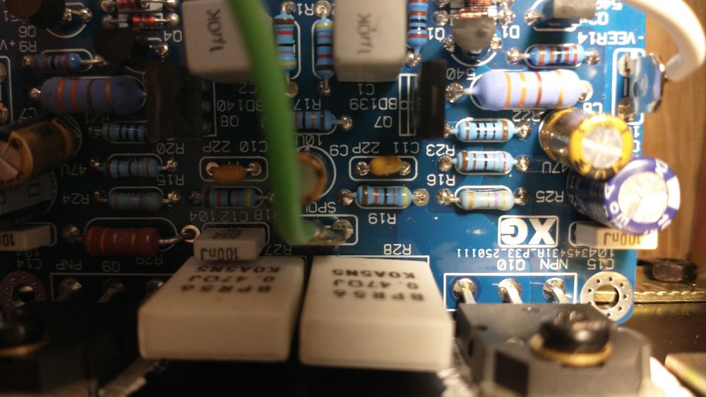 Wzmacniacz klon Musical Fidelity A1 klasa A