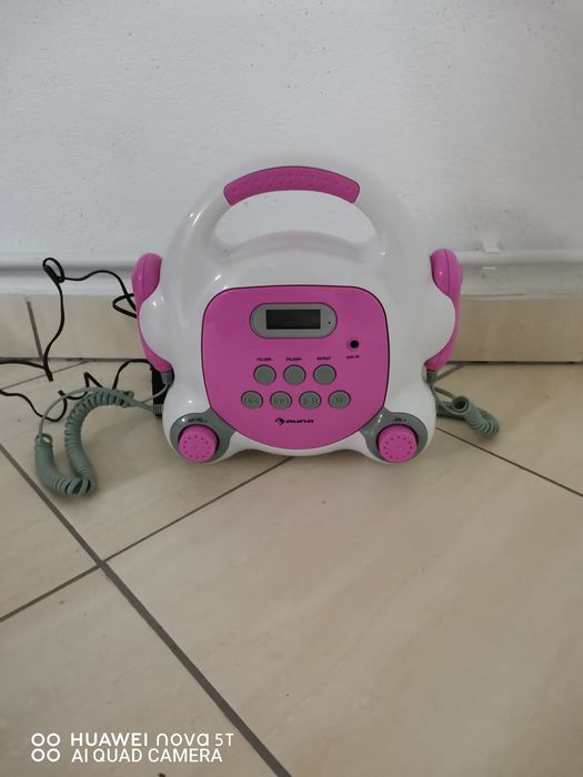 Zestaw dla dzieci karaoke USB/bluetooth 2xmikorfon okazja