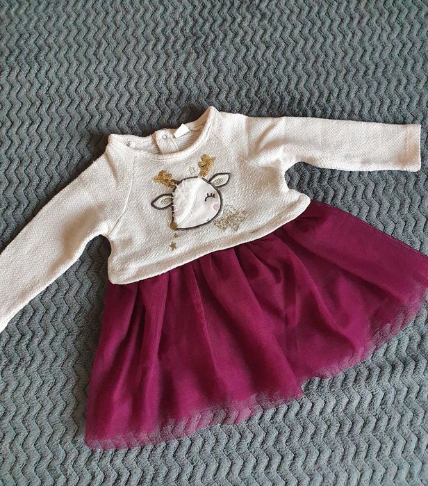 Cool Club sukienka 74cm święta.