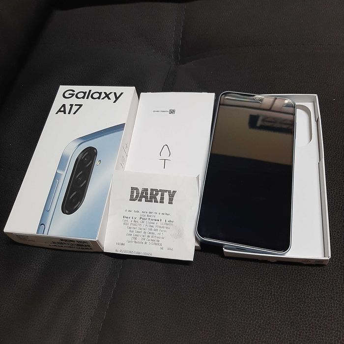 Galaxy A17 NOVO comprado em 23.11.2025