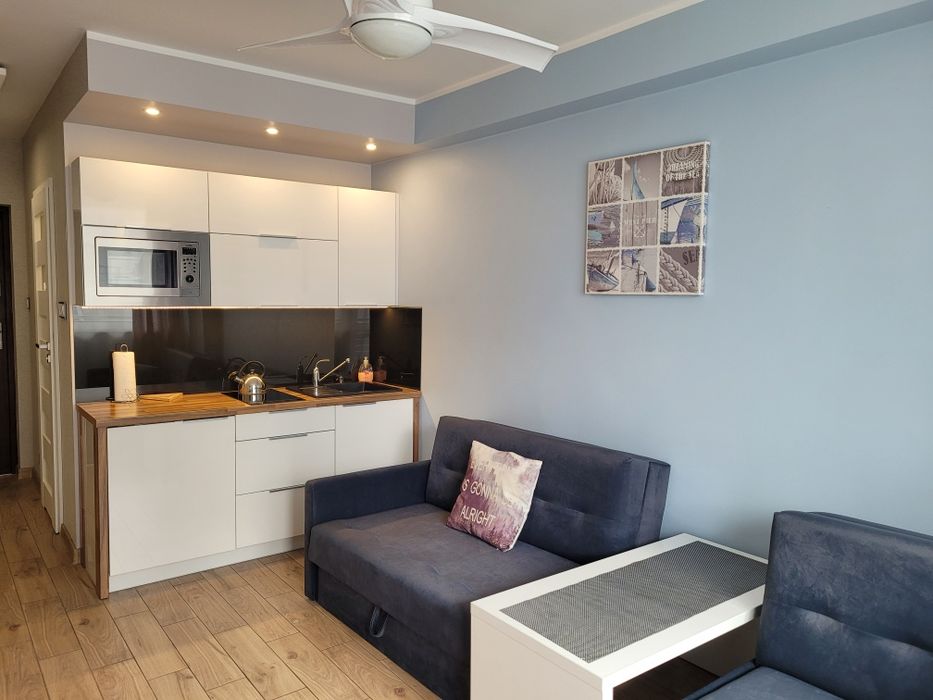 Apartament w Międzyzdrojach 50 m od morza, balkon.