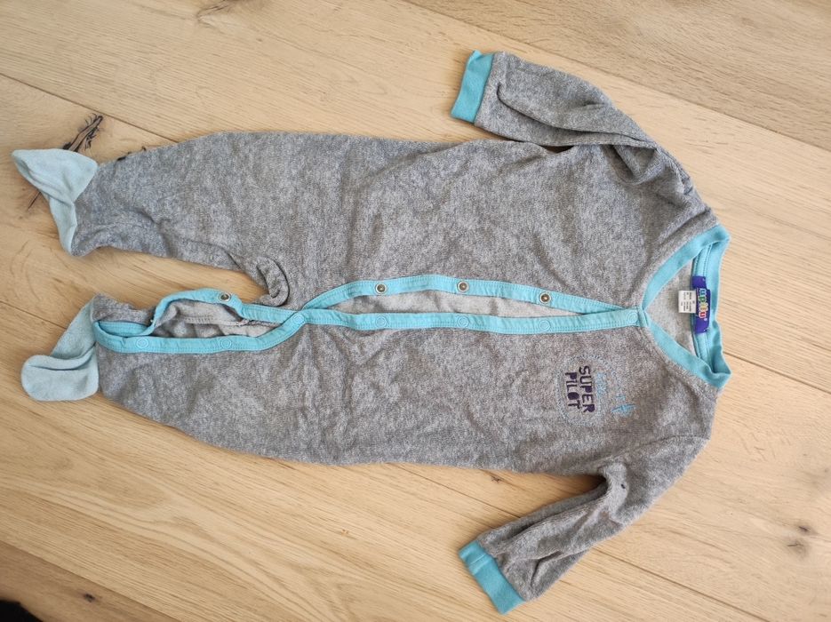 Pajacyk lupilu z cienkiego polarka, rozmiar 68 cm