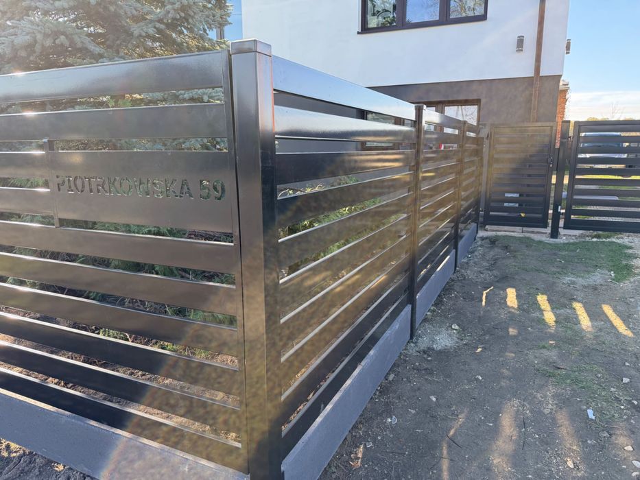 OGRODZENIE PALISADOWE Palisada ogrodzeniowa ogrodzenie Panelowe