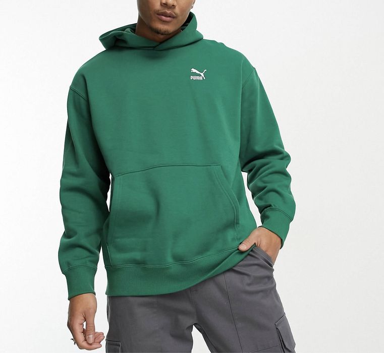 Оригінал! Puma classic hoodie forest green