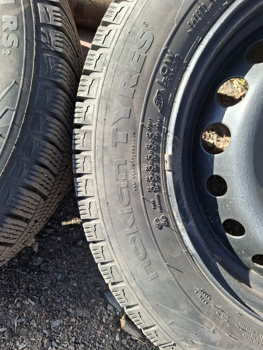 Шини Nokian Nordman RS2 195*65 r15 з дисками Рено Меган3