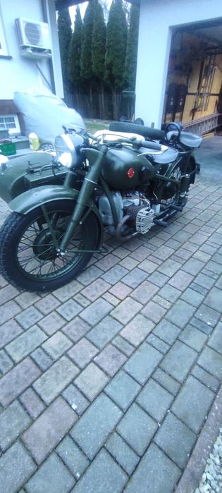 M72 motocykl z wózkiem bocznym  nie K750 Ural Dniepr
