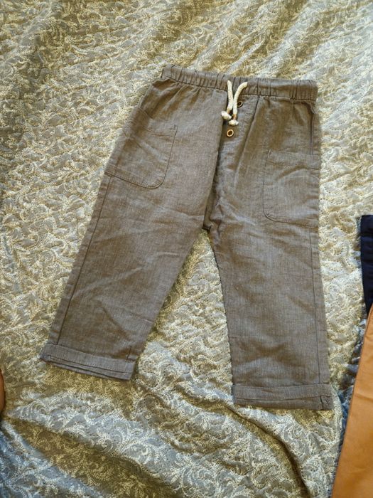 4 pary chłopięcych spodni 86-92