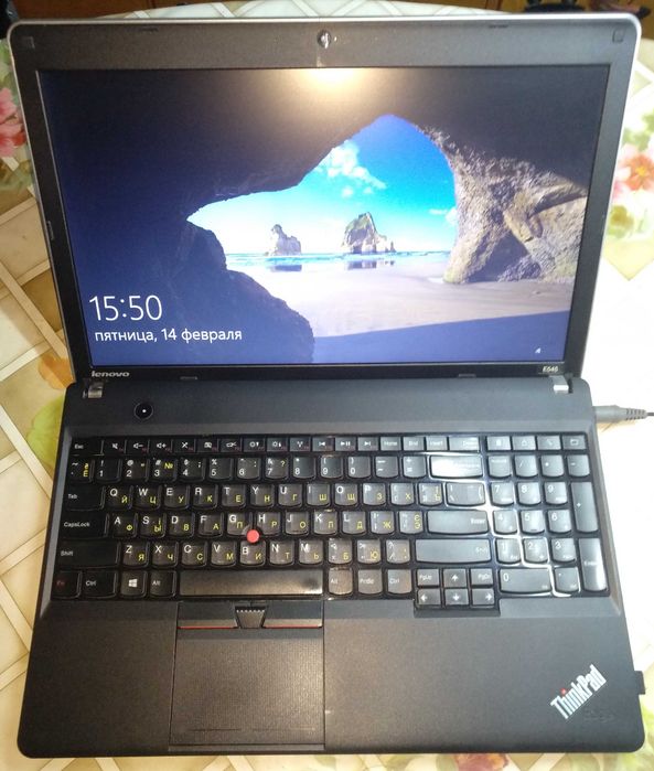 Lenovo ThinkPad E545 — A6-5350M, 8ГБ RAM, SSD 240ГБ, 15.6