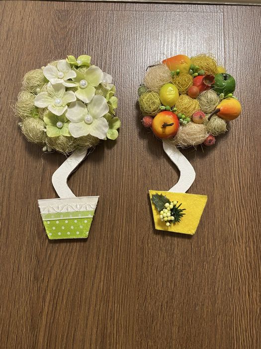 Топиарий-магнит, подарок/ручная робота