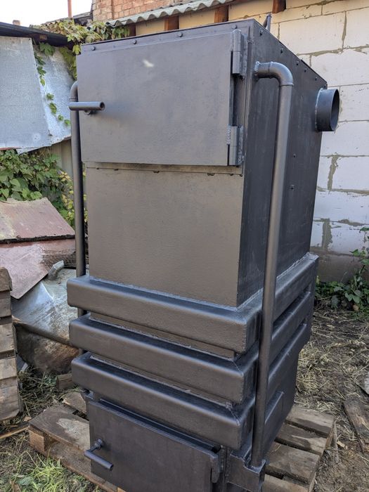 Котел твердотопливный