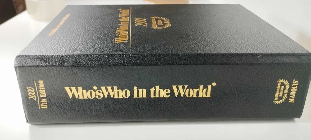 Enciclopédia Anuário Marquis Who's Who in the World 2000 Millennium