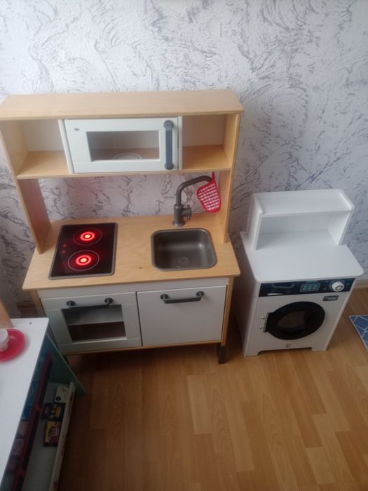 Kuchnia, sklep i pralka, dla dzieci