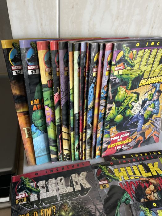 O incrivel Hulk Marvel Coleção completa Banda Desenhada Marvel 2023