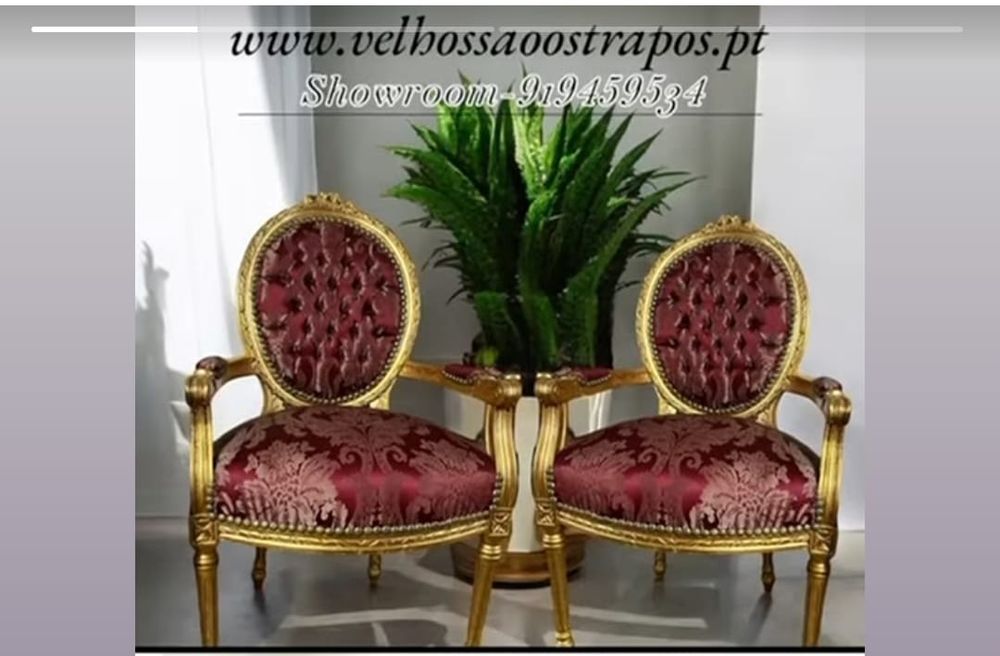 Cadeirões/Canapés/Banquetas