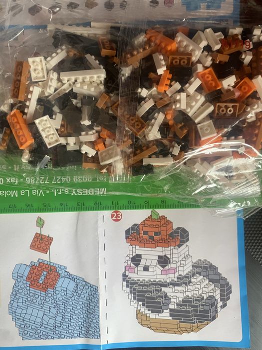 Конструктор типу lego панда