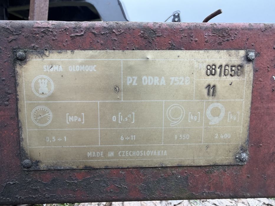 Поливний барабан Поливна Машина PZ Odra 7528