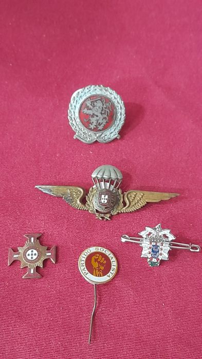 Alfinete Lapela e Distintivos (Lote 5)