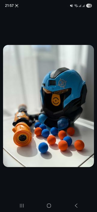 Інтерактивний мішень - шолом