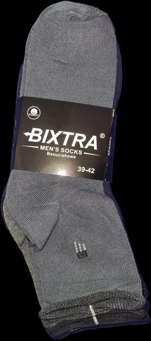 5 par skarpety męskie bawełna rozmiar 39-42, Bixtra