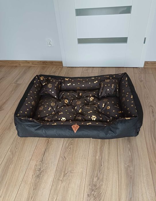 Legowisko XL Dla Psa 100x75 cm Duże Wodoodporne Mocne Komfortowe Pies