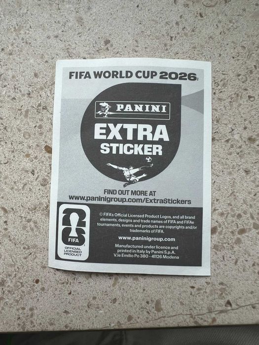 Extra Sticker Salah Versão Regular (Base)