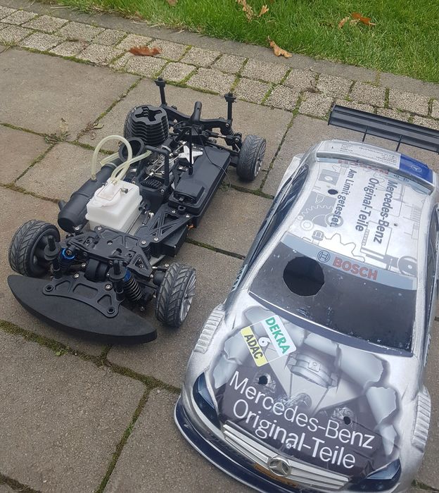 Kyosho AMG Mercedes C-Class ラジコン Радіокерована модель гоночного авто на паливі AMG Mercedes C-Class