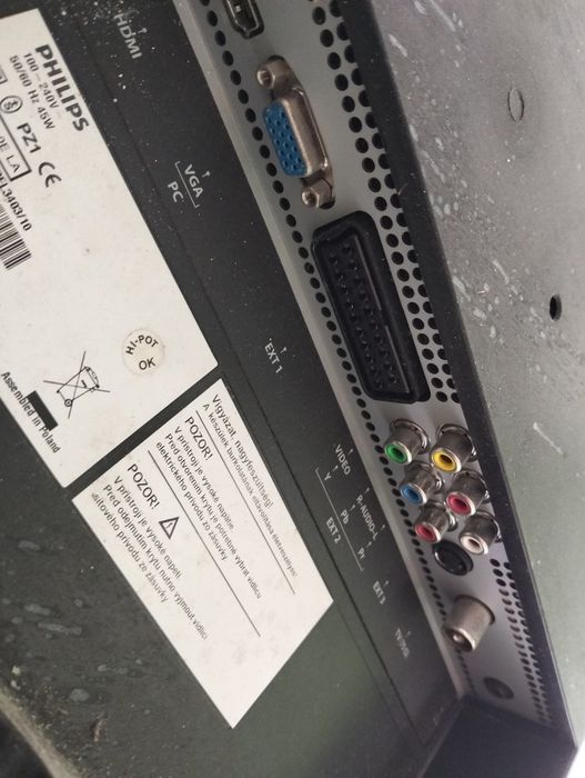 Компактний телевізор-монітор Philips 20" (HDMI/VGA)