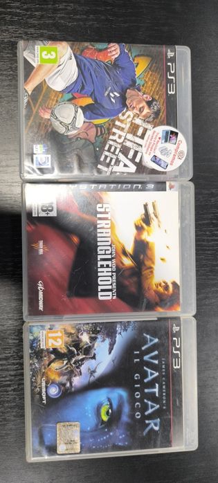 Stranglehold/Avatar/FIFA street PlayStation 3