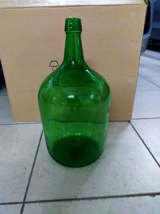 Garrafão com adaptador de candeeiro