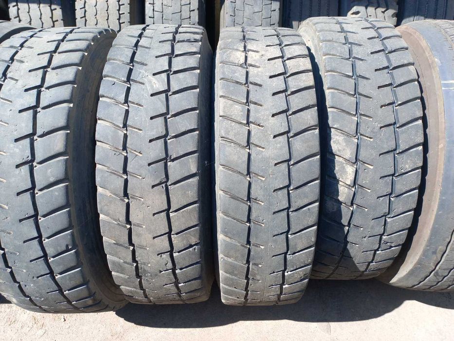 Шини 315/80R22.5 ведуча вісь тяга бв вживана резина Європа Bridgestone 10 - 12мм 2022-2024 роки шиномонтаж