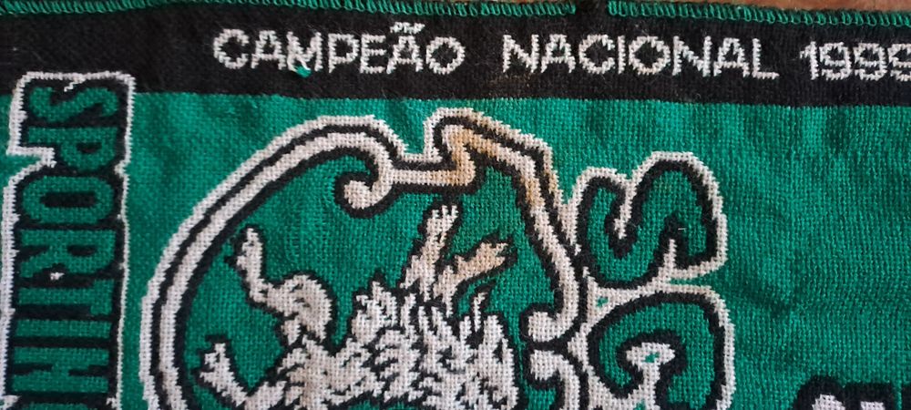 Cachecol Sporting campeão 1999/2000