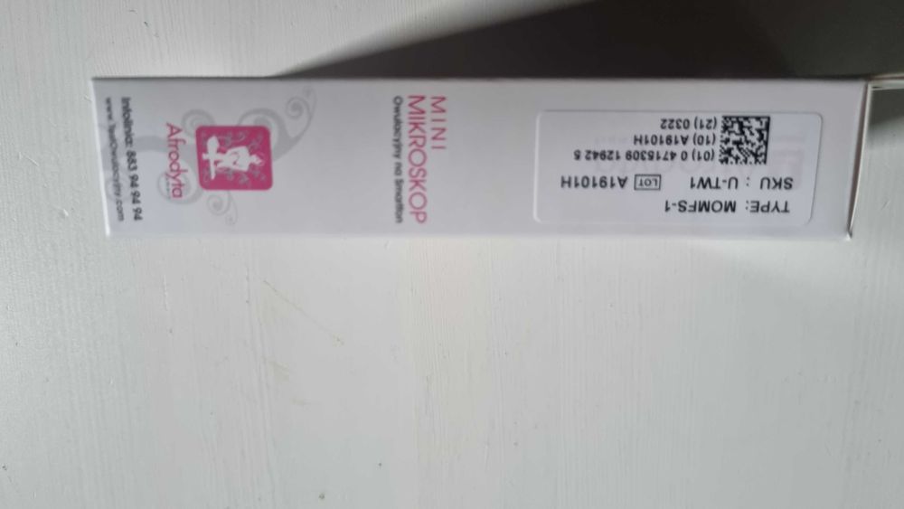 Minimikroskop owulacyjny na smartfon Afrodyta