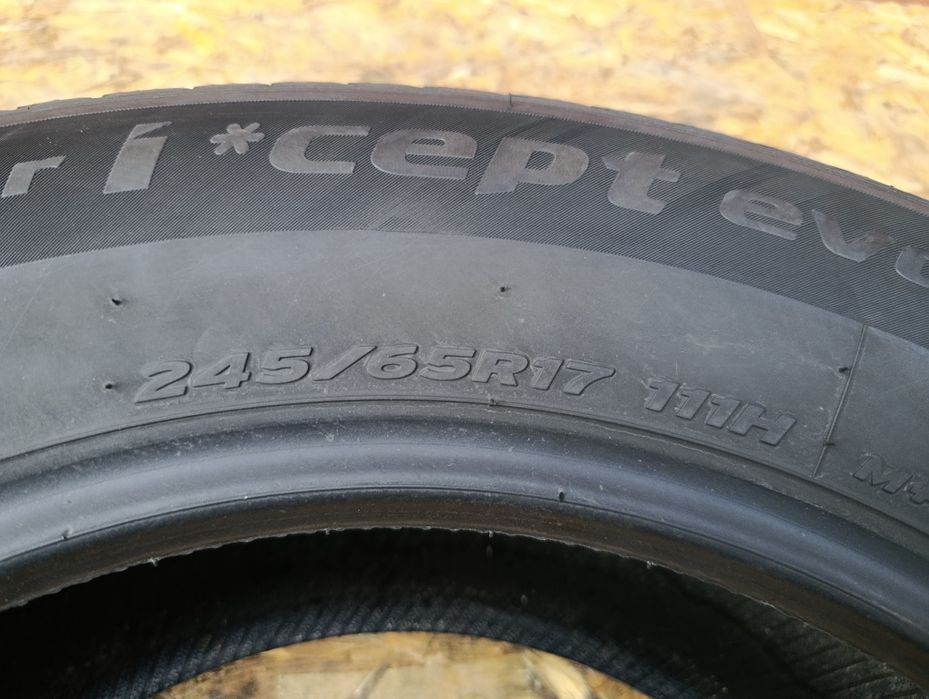 Шини 2шт -245/65/17 HANKOOK