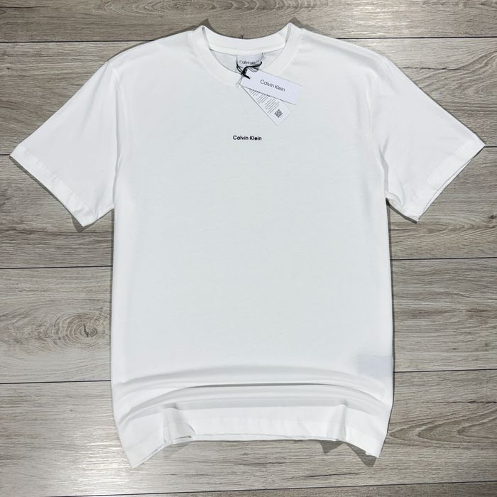 НОВА Біла Футболка Келвін Кляйн Calvin Klein Cotton White, L, Оригінал