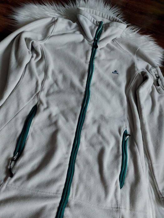 Polar bluza ciepła długa ock m l na zamek golf wysoki kolnierz