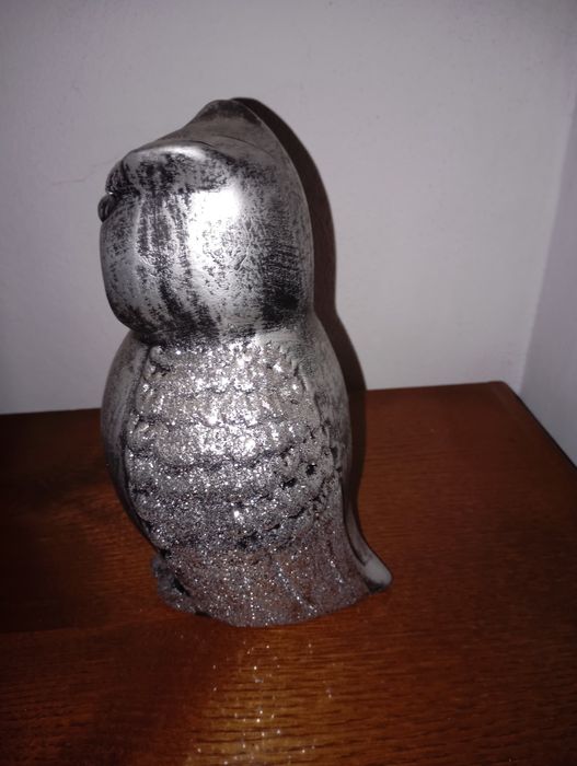 Estatueta decorativa de coruja