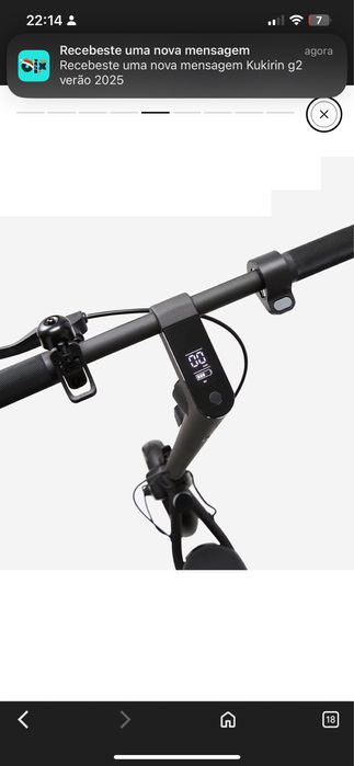 Trotinete MD500E com garatia e fatura