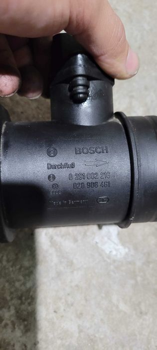 Medidor de massa de ar Bosch Audi A4 B5 A6 C5 Passat B5 1.9 TDI Ref. 0281002216 e 028906461 ORIGINAL